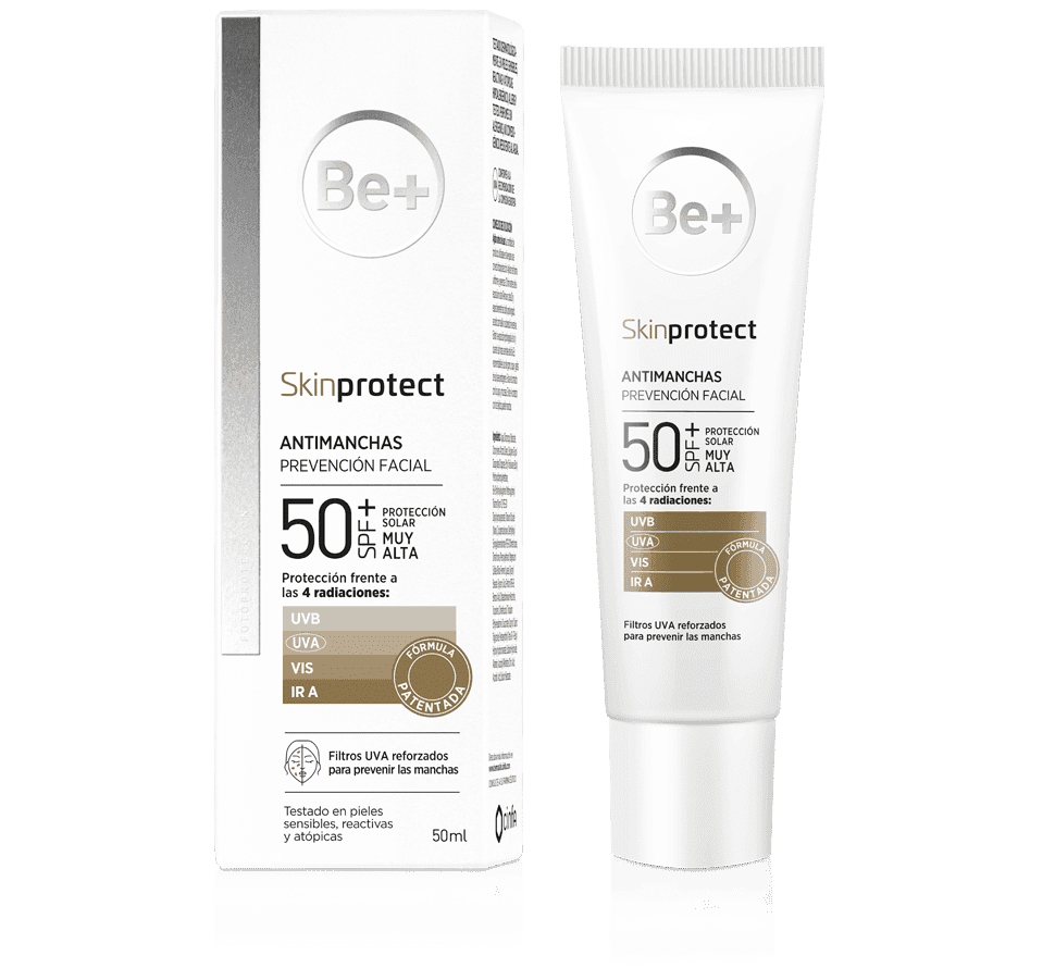 Be+ Skinprotect Fluido Antimanchas Prevención SPF50+ 50ml