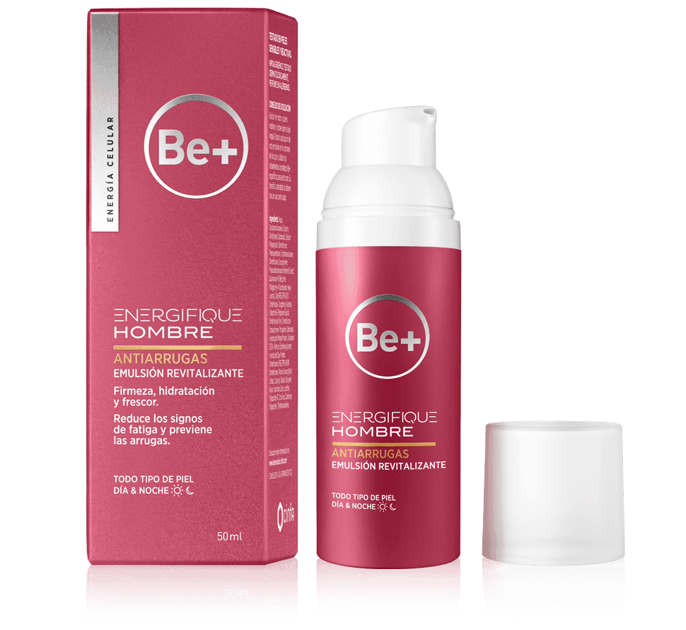 Be+ Energifique Hombre Emulsión Revitalizante Antiarrugas 50ml