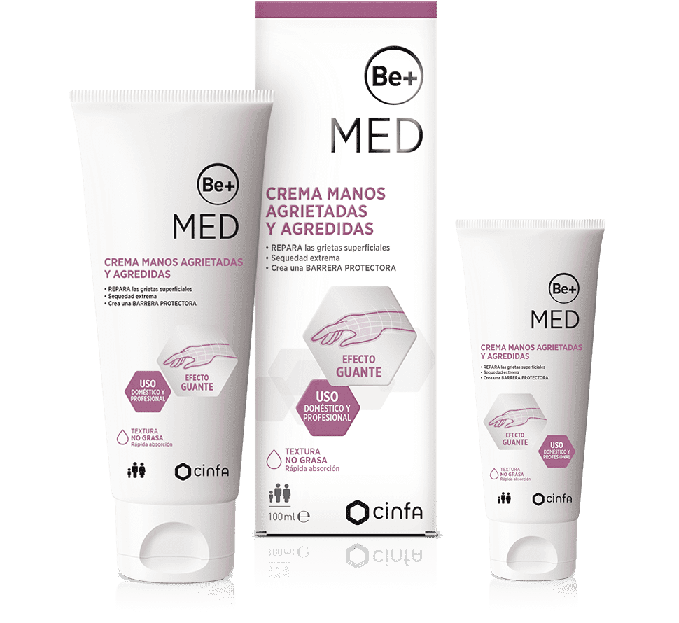 Be+ Med Crema Manos Agrietadas y Agredidas 100ml