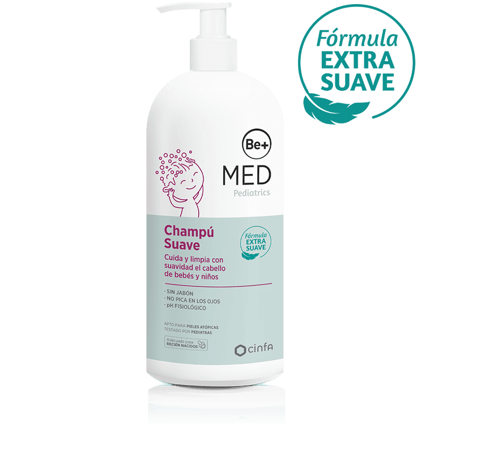 Be+ Med Pediatrics Champú Suave 300ml