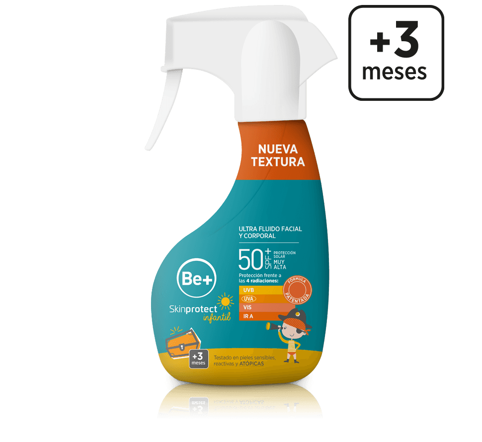 Be+ Skinprotect Infantil Ultra Fluido SPF50+ 250ml